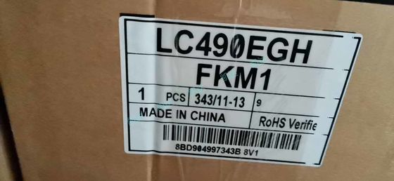 industrielles Lcd Platten-LG Display 90PPI LC490EGH-FKM1 3840x2160 500cd/m2
