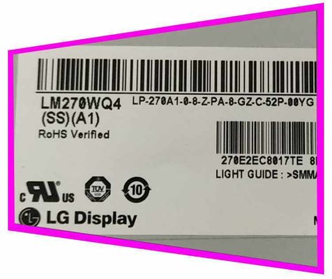 LM270WQ4-SSB1 LG Display 27,0&quot; INDUSTRIELLE LCD ANZEIGE 2560×1440 350cd/m2