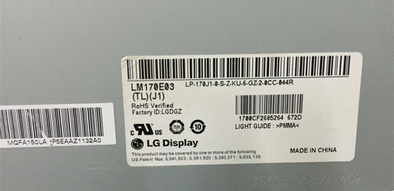 LM170E03-TLG2 LG. LCD 17,0&quot; 1280×1024 300 cd/m2 INDUSTRIELLES LCD-Display