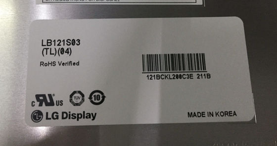 LB121S03-TD02 12,1 Zoll 800x600 82PPI Tft LCD-Display 250cd/M2 LG.