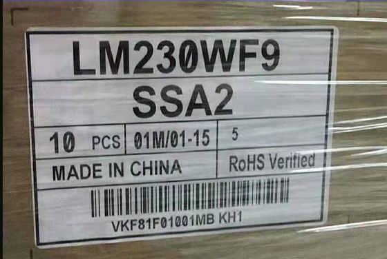 23,0&quot; Lcd-Anzeige 95PPI LM230WF9-SSA3 Note 1920×1080 250cd/m2