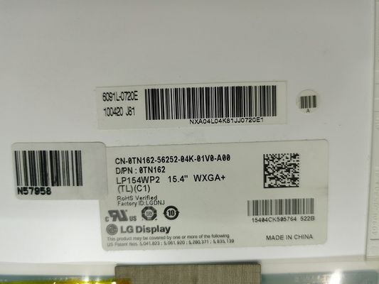 LP154WP2-TLC2 LG Display 15,4“ 1440 (RGB) ² ×900 300 cd/m INDUSTRIELLE LCD-ANZEIGE