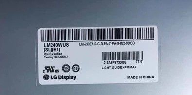 LM240WU8-SLE4 LG Display 24,0&quot; 1920 (RGB) ² ×1200 300 cd/m INDUSTRIELLE LCD-ANZEIGE