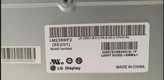 92PPI 23,8&quot; Quadrat Tft Anzeige 250cd/m2 LM238WF2-SSG1 89/89/89/89 (Min.)