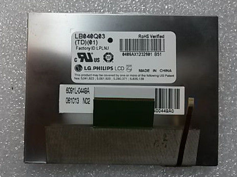 LB040Q03-TD01 LG. LCD 4,0&quot; 320 ((RGB) × 240 200 cd/m2