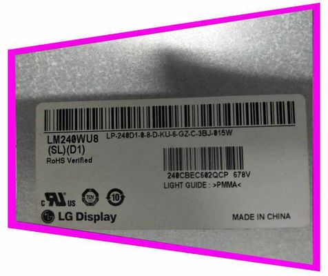 LM240WU8-SLD1 LG Display 24,0&quot; 1920 (RGB) ² ×1200 300 cd/m INDUSTRIELLE LCD-ANZEIGE