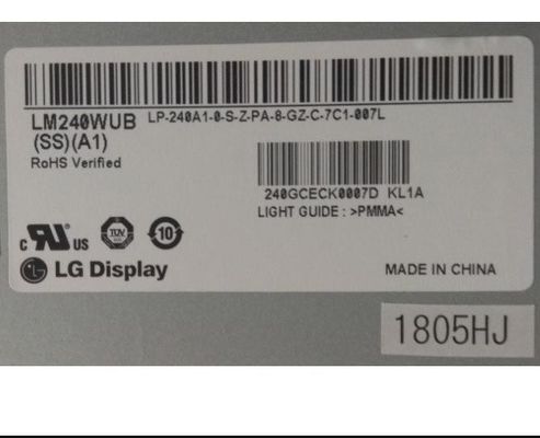LM240WUB-SSA1 LG Display 24,0&quot; 1920 (RGB) ² ×1200 350 cd/m INDUSTRIELLE LCD-ANZEIGE