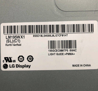 LM195WX1-SLC1 LG Display 19,5“ 1440 (RGB) ² ×900 250 cd/m INDUSTRIELLE LCD-ANZEIGE