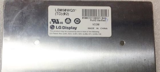LB050WQ3-TD02 LG. LCD 5,0&quot; 480×272 ((RGB) 500 cd/m2