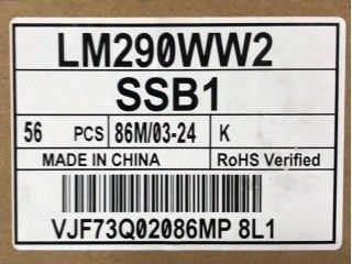 LM290WW2-SSB1 LG Display 29,0&quot; 2560 (RGB) INDUSTRIELLE LCD ANZEIGE ×1080 300cd/m2