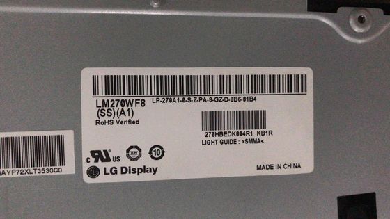 250cd/m2 81PPI WLED-LCD-Panel 27,0" LM270WF7-SSD1 LG-Display 89/89/89/89 (Typ.)