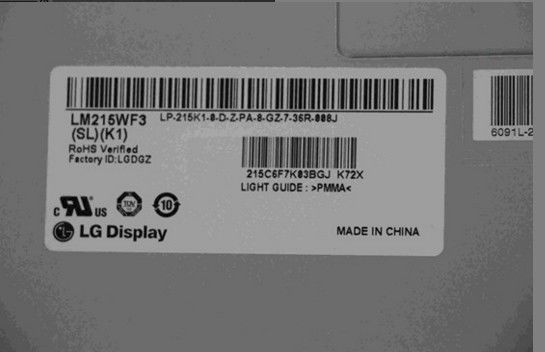 Industrielle LCD Platte 250cd/m2 LM215WF3-SLK1 1920×1080 WLED 102PPI