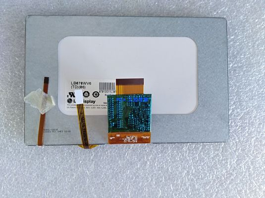 7.0&quot; 800×480 350cd/M2 134PPI Quadrat Tft Bildschirm LB070WV6-TD08 65/65/50/60 (Typ.)