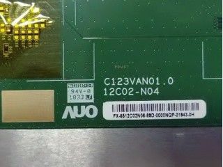 Symmetrie 12,3&quot; TFT-Anzeigen für Fahrzeuge C123VAN01.0 RSDS 80/80/80/80 (Typ.)
