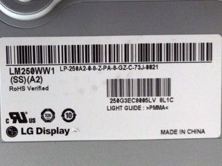 20,0“ industrielle Lcd Platte CSHD 111PPI LM250WW1-SSA2 250cd/M2 NTSC